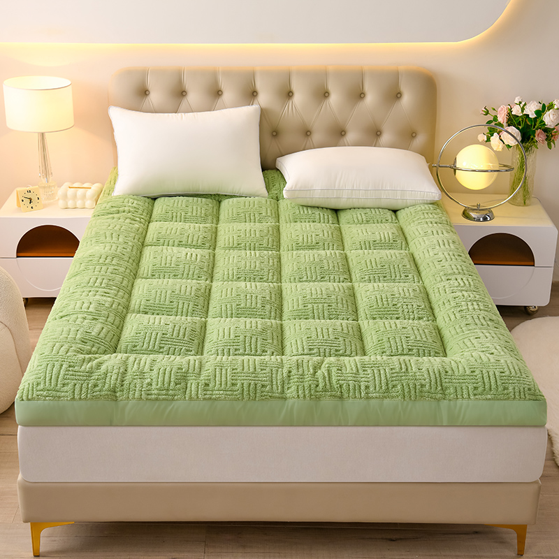 Mattress Pad Topper - Kraliçe Boyutu Süper Yumuşak Tüylü Polar