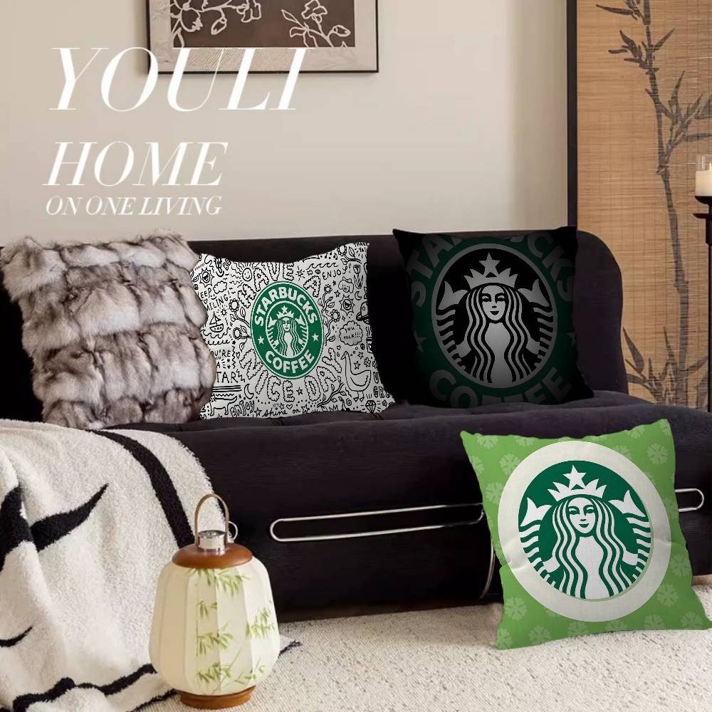 Havalı S-Starbucks LOGO Baskıl - Home Textiles Logo incelemesi ve fiyatı