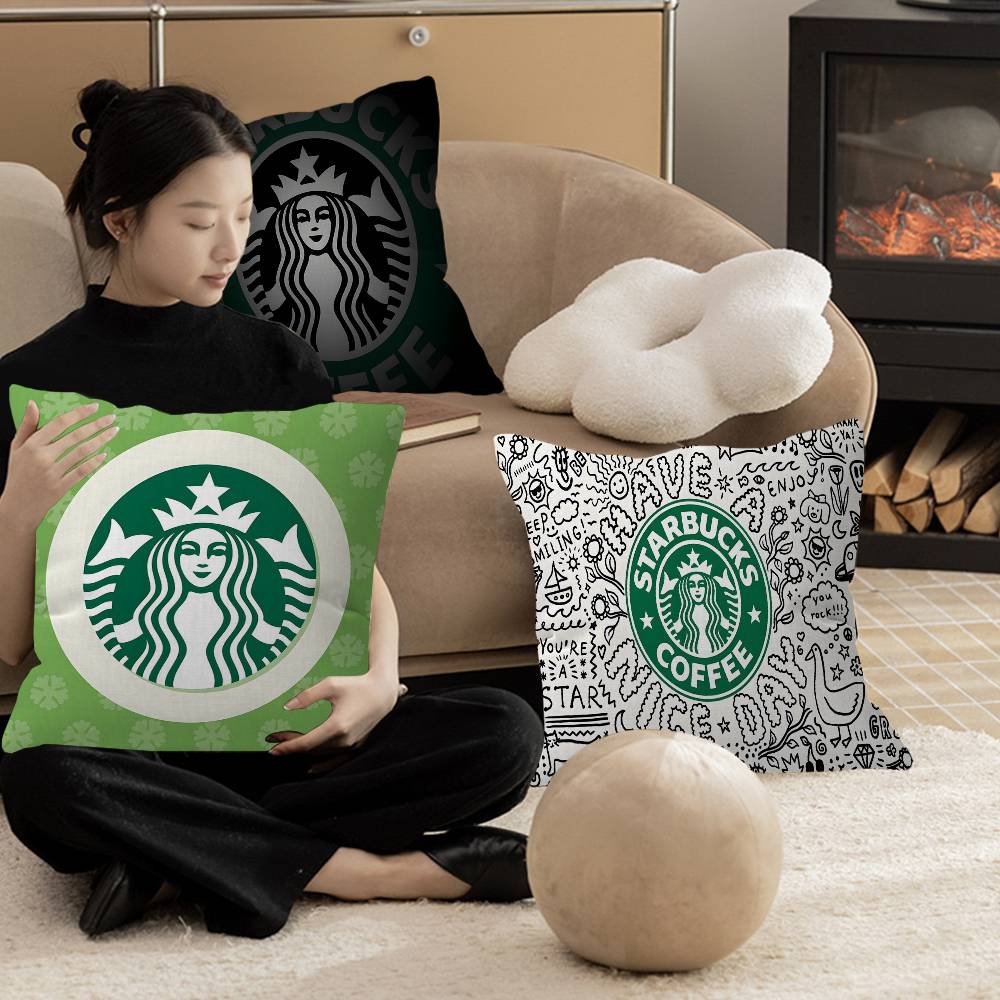 Havalı S-Starbucks LOGO Baskıl - Home Textiles Logo incelemesi ve fiyatı