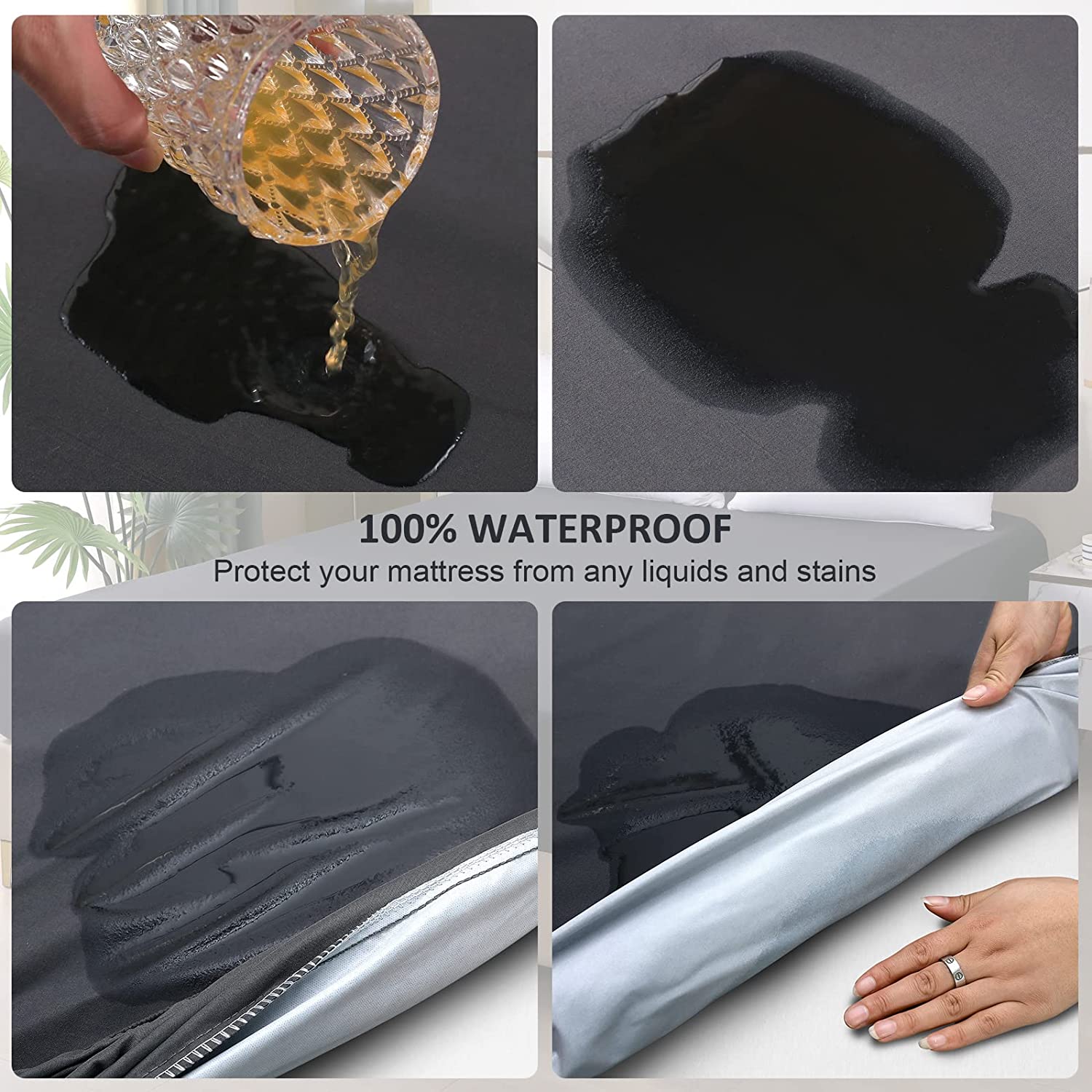 Katı yatak koruyucu su geçirme - Mattress Pad Topper incelemesi ve fiyatı