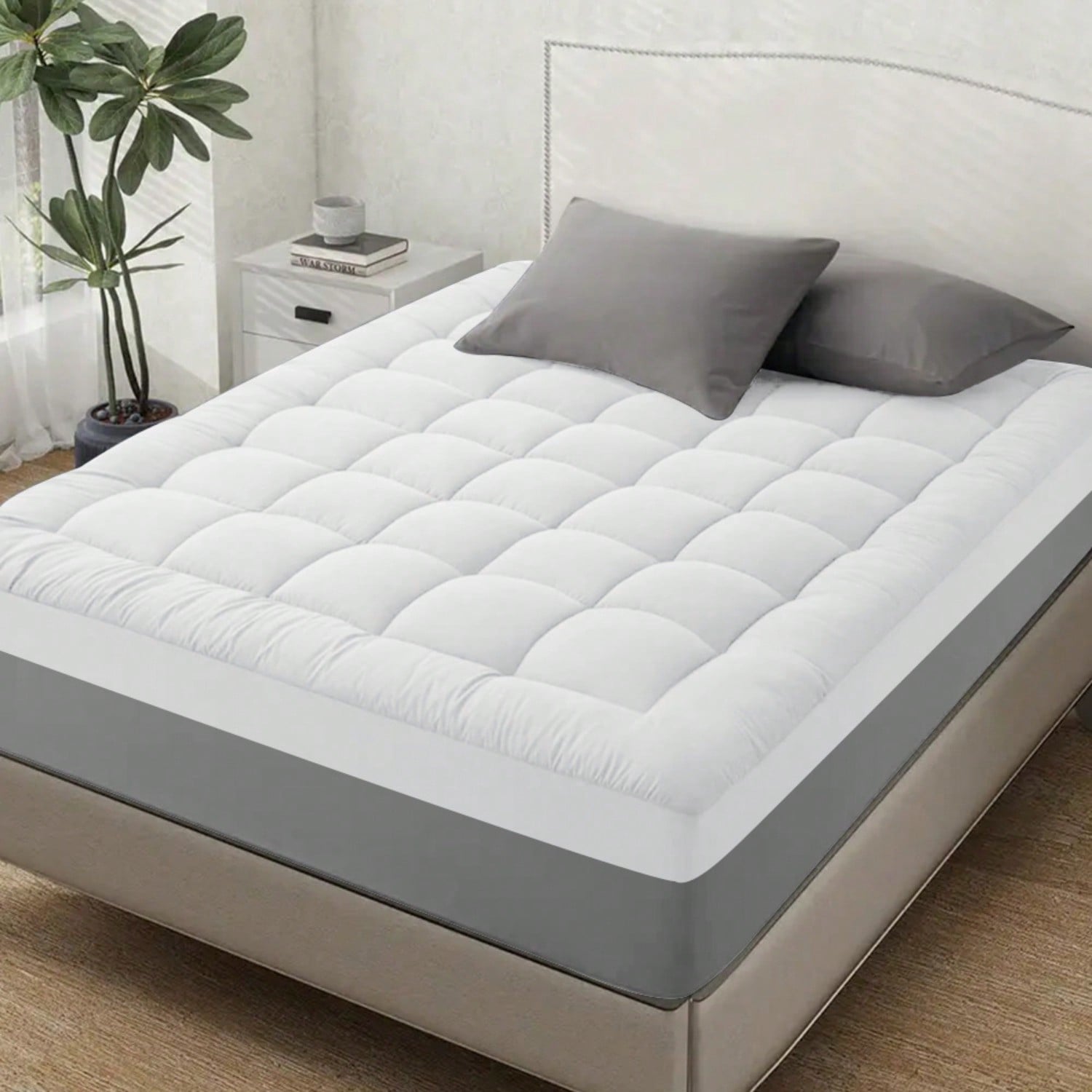 Kalın Kapitone Yatak Pedi - Ne - Mattress Pad Topper incelemesi ve fiyatı