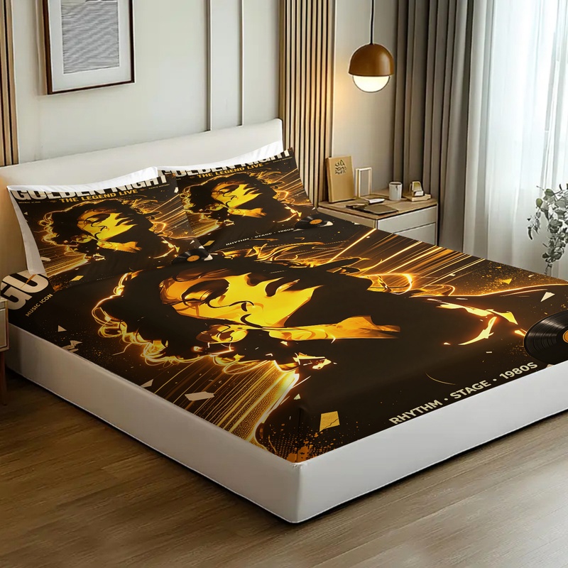 Pop İkonu Michael Jackson Bask - Fitted Sheet Deep incelemesi ve fiyatı