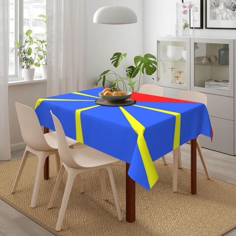 974 Reunion Adası Logolu Masa  - Home Textiles Logo incelemesi ve fiyatı