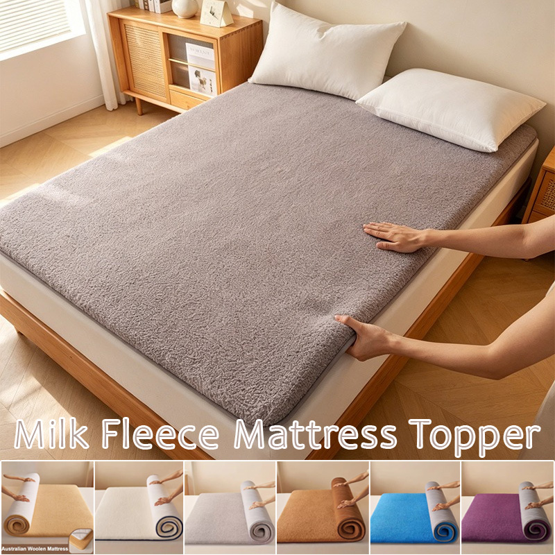 Kalınlaştırılmış Sıcak Kuzu Yü - Mattress Pad Topper incelemesi ve fiyatı