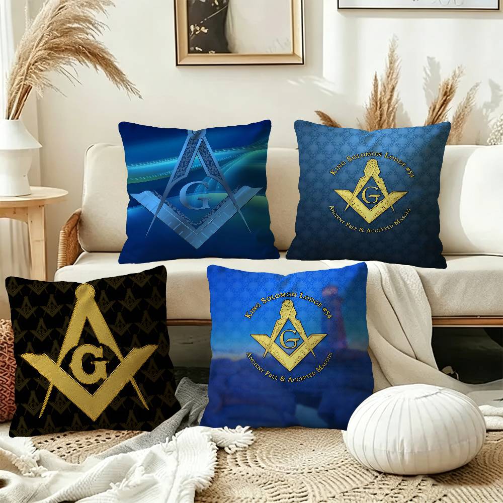Masonik Logosu Baskılı Minder  - Home Textiles Logo incelemesi ve fiyatı