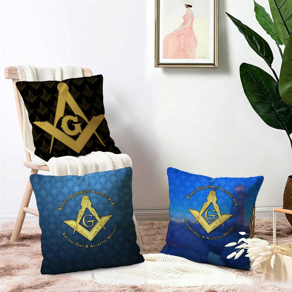 Masonik Logosu Baskılı Minder  - Home Textiles Logo incelemesi ve fiyatı